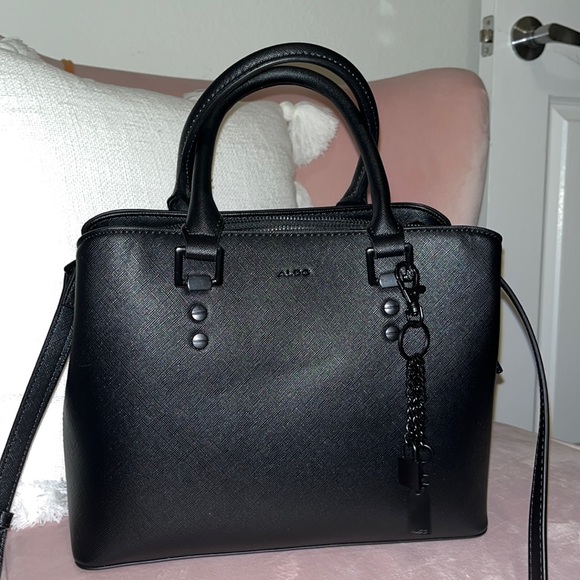 Aldo Bags Nwt Aldo Black Satchel Poshmark